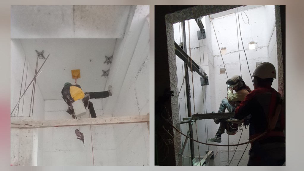 עבודה בחלל מוקף